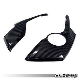 034 Motorsport Carbon Fiber Engine Cover, Audi B9 3.0T Engines