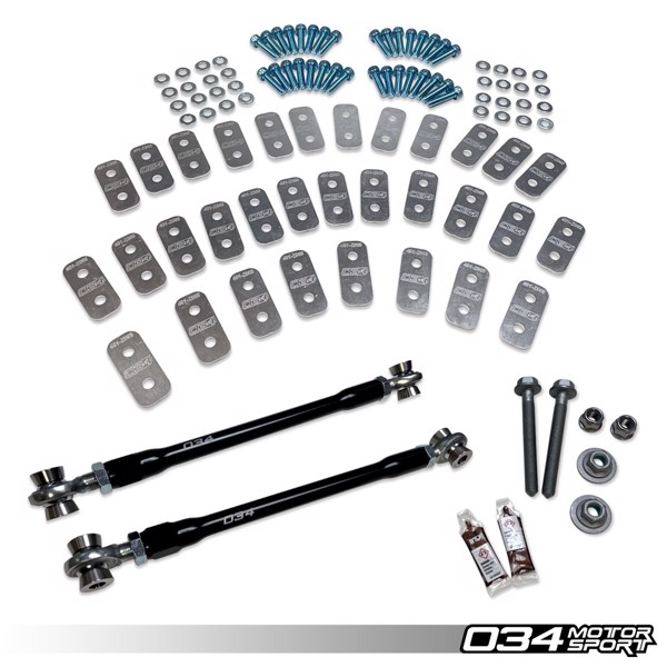 034 Motorsport Dynamic+ Camber Toe Kit, Gen 1 & Gen 1.5 Audi R8 (4.2 V8 & 5.2 V10)