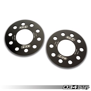 034 Wheel Spacer Pair 5mm Audi 5x112mm with 66.5mm Center Bore