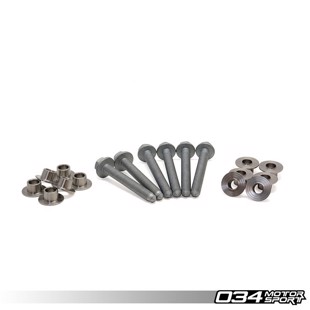 034 Stainless Steel Subframe Locking Collar Upgrade Kit MkV/MkVI Volkswagen Golf/Jetta/GTI/GLI & 8P Audi A3
