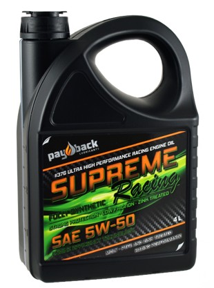 PayBack Supreme Racing 5W-50 "ZINK" - 4 Liter