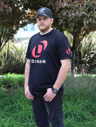 Dinan Premium Logo T-Shirt Black - L