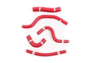 Forge Motorsport Silicone Ancillary Hose Kit for the Renault Megane 225/230, Red Hose - With Hose Clamp Kit