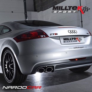 Milltek Cat-back Audi S3 2.0 TFSI quattro 3-Door 8V/8V.2 (Non-GPF Equipped Models Only)