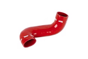 Forge Motorsport Silicone Inlet Hose for Opel Corsa VXR With Hose Clamp Kit - Red
