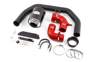 Forge Motorsport Induction Kit for Suzuki Swift Sport 1.4 Turbo ZC33S (Left Hand Drive), Without Gold Tape, Black - Red