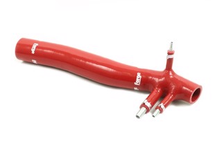 Forge Motorsport Silicone Intake Hose for the Smart Fortwo and Roadster With Hose Clamp Kit - Red