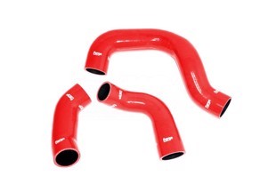 Forge Motorsport Silicone Boost Hoses for the VW T5.1 180hp With Hose Clamp Kit - Red