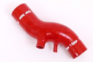 Forge Motorsport Silicone Inlet Hose for Renault Megane RS250/265/275 With Hose Clamp Kit - Red