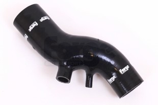 Forge Motorsport Silicone Inlet Hose for Renault Megane RS250/265/275 With Hose Clamp Kit - Black