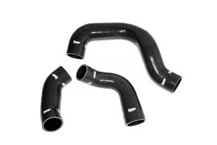 Forge Motorsport Silicone Boost Hoses for the VW T5.1 180hp With Hose Clamp Kit - Black