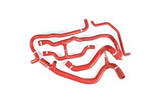 Forge Motorsport Silicone Coolant Hoses for Renault Clio Phase 2 172 182 With Hose Clamp Kit - Red