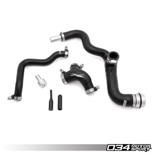 034 Breather Hose Kit Mid-AMB Audi A4 & Late-AWM Volkswagen Passat 1.8T Reinforced Silicone