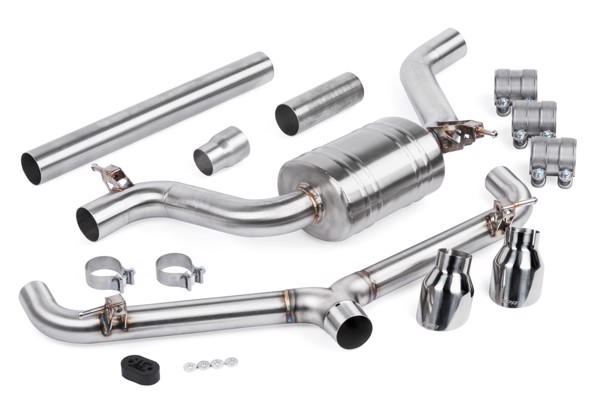 APR Catback Exhaust System Non-Resonated MK7.5 GTI TCR