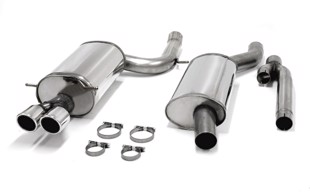 TA-Technix Catback system i rustfrit stål Audi A4 B5