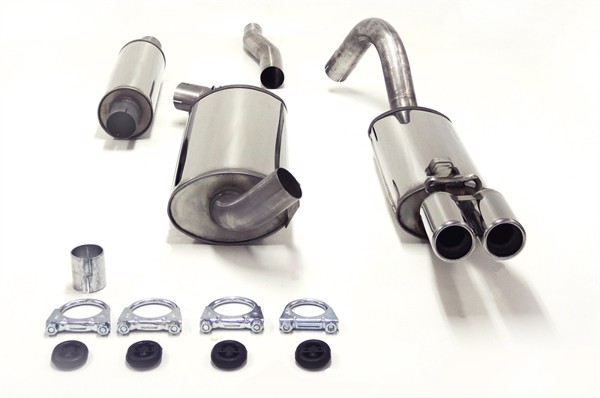 TA-Technix Catback system i rustfrit stål Audi 80