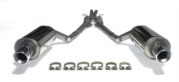 TA-Technix Duplex Catback system i rustfrit stål Audi A6 C6