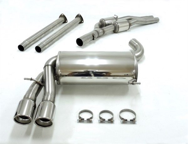 TA-Technix Catback system i rustfrit stål Audi A3 8P