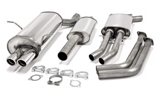 TA-Technix Catback system i rustfrit stål BMW 3-Serie E46