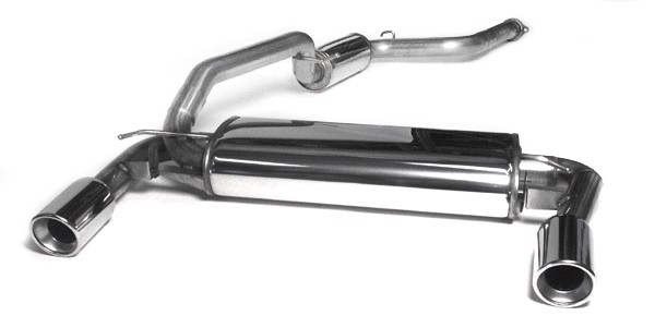 TA-Technix Duplex Catback system i rustfrit stål Ford Focus II