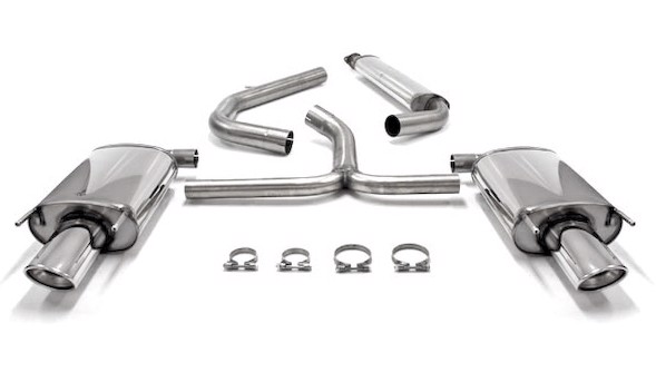 TA-Technix Duplex Catback system i rustfrit stål Opel Insignia A