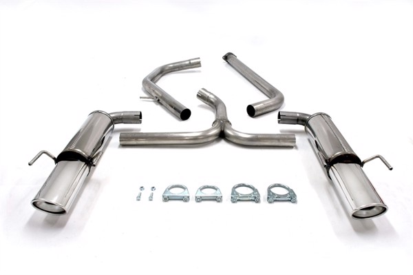 TA-Technix Duplex Catback system i rustfrit stål Opel Insignia A