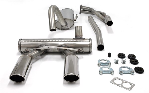 TA-Technix Duplex Catback system i rustfrit stål Opel GT Coupe