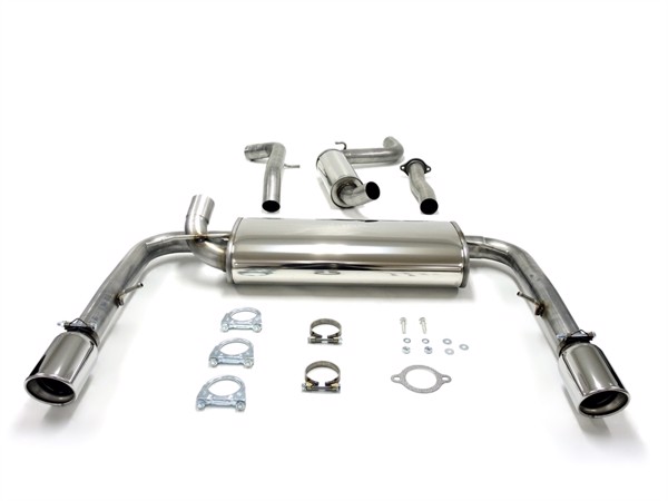 TA-Technix Duplex Catback system i rustfrit stål Volvo C70 II