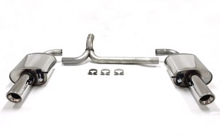 TA-Technix Duplex Sports bagpotte i rustfrit stål Volvo V70 III