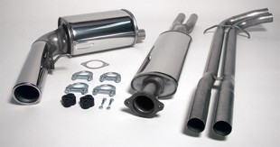 TA-Technix Catback system i rustfrit stål Volvo V70 II