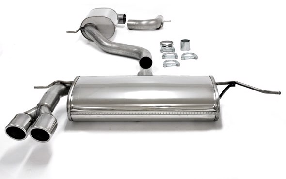 TA-Technix Catback system i rustfrit stål VW Scirocco III