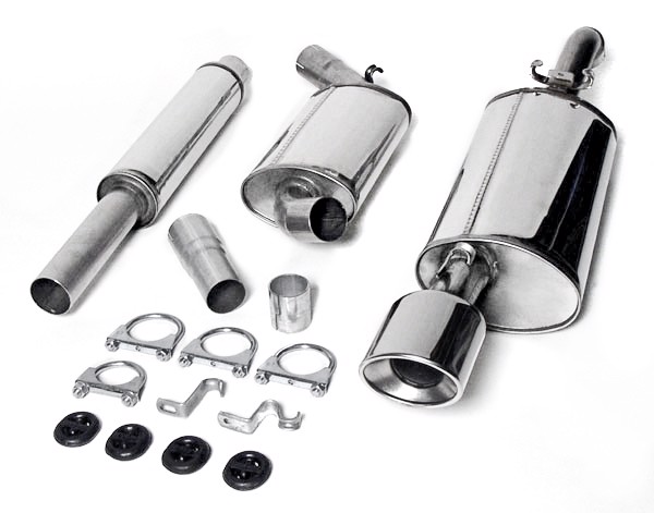 TA-Technix Catback system i rustfrit stål VW Corrado 53I