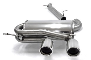 TA-Technix Catback system i rustfrit stål VW Golf 6