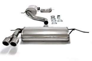 TA-Technix Catback system i rustfrit stål VW Golf 5