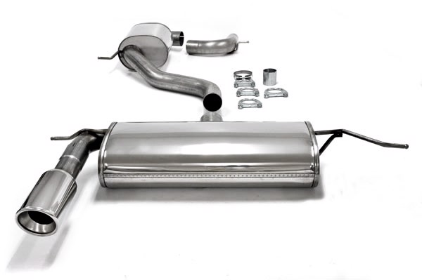 TA-Technix Catback system i rustfrit stål VW Golf 5