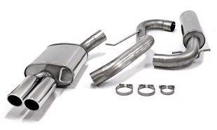 TA-Technix Catback system i rustfrit stål VW Jetta III