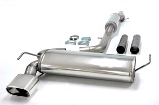 TA-Technix Catback system i rustfrit stål Saab 9-3