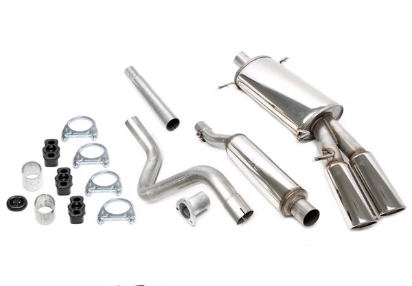 TA-Technix Catback system i rustfrit stål VW Scirocco II