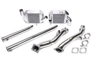 TA-Technix Intercooler med Downpipe Audi A4 B5