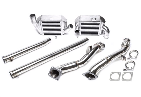 TA-Technix Intercooler med Downpipe Audi A4 B5