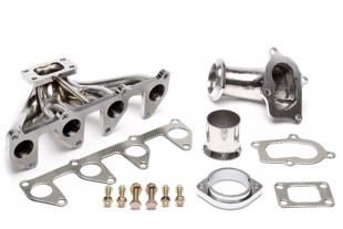 TA-Technix Turbo manifold i rustfrit stål til Opel Astra F