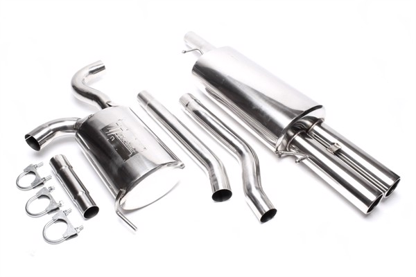 TA-Technix Catback system i rustfrit stål VW Passat B5 3B