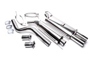 TA-Technix Catback system i rustfrit stål Opel Astra F