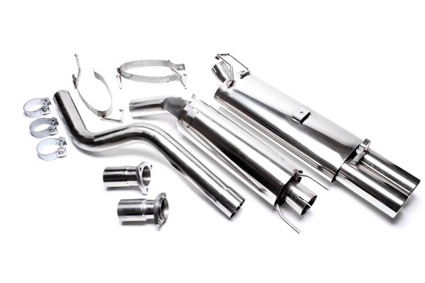 TA-Technix Catback system i rustfrit stål Opel Kadett E