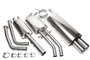 TA-Technix Catback system i rustfrit stål BMW 3-Serie E46