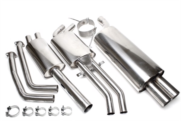 TA-Technix Catback system i rustfrit stål BMW 3-Serie E46