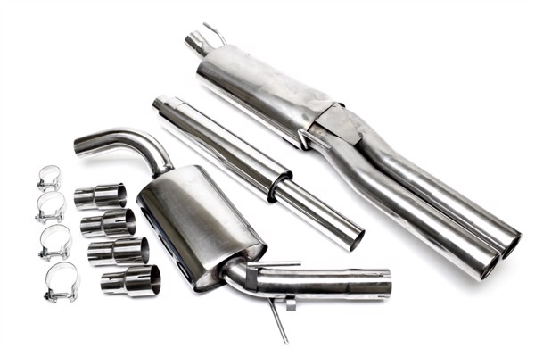 TA-Technix Catback system i rustfrit stål VW Vento