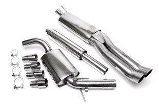 TA-Technix Catback system i rustfrit stål VW Vento