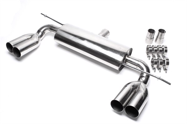 TA-Technix Duplex Sports bagpotte i rustfrit stål VW Golf 5