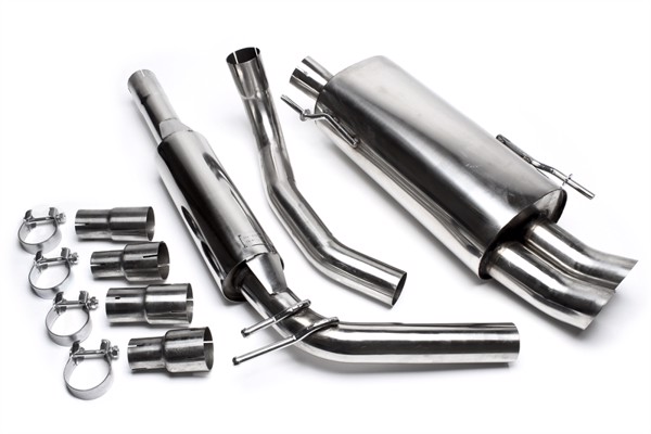 TA-Technix Catback system i rustfrit stål VW Polo 6N